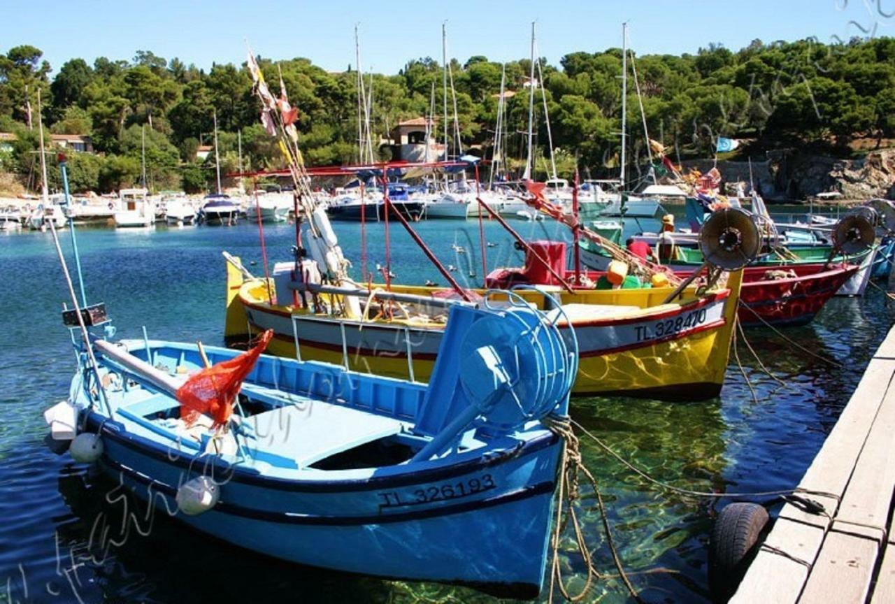 Magnifique Parc De La Presqu'Ile Avec Piscine Et Plage Face A Porquerolles ! Йер Экстерьер фото
