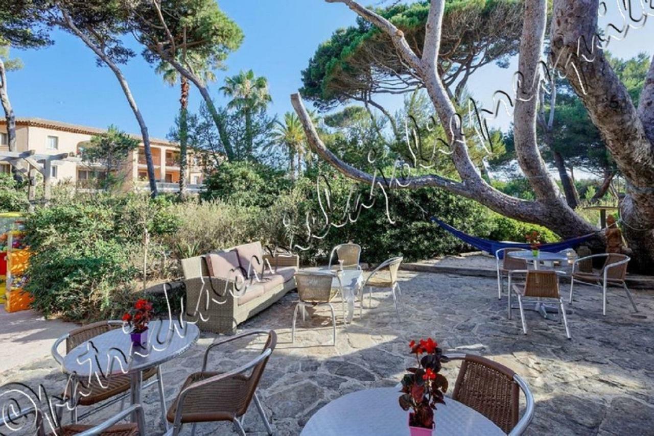 Magnifique Parc De La Presqu'Ile Avec Piscine Et Plage Face A Porquerolles ! Йер Экстерьер фото